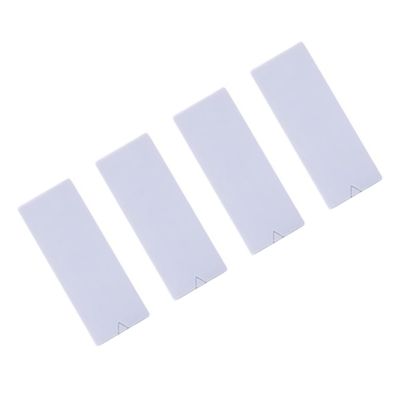 Angoily 4pcs Self-Adhesive Strip Holder for Wall Wall Outlet Fixator Easy Install Power Strip Organizer