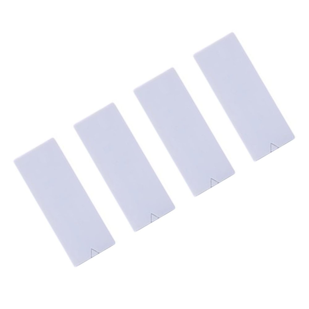 Angoily 4pcs Self-Adhesive Strip Holder for Wall Wall Outlet Fixator Easy Install Power Strip Organizer