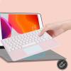 KUYHRF Wireless Keyboard with Touchpad, Ultra-Thin Rechargeable Bluetooth Keyboard Mini, 78 Keys, Pink view 2