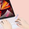 KUYHRF Wireless Keyboard with Touchpad, Ultra-Thin Rechargeable Bluetooth Keyboard Mini, 78 Keys, Pink view 4