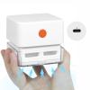 GOODELI Tabletop VacuumDesktop Vacuum CleanerDesk Vacuum Cleaner MiniType C ChargingSimple CleaningLow NoiseSketching ArtDander Cleaning view 1