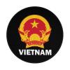 Rqwaaed Coat of Arms of Vietnam Flag 2 PCS Charming Round Mouse Pad Cute Design Non-Slip Waterproof 7.9 x 7.9 x 0.12 in view 1