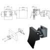 FOTN 10 Packs Black Square Handle Push LocksCabinet Lock Drawer Cupboard Pull Open Handles Lift Latch for Caravans Boats Cupboard Furniture Hardware Reliable Cabinet Lock view 3