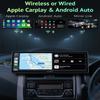 APHQUA-[2025] Protable Apple Carplay & Android Auto,Car Play Box for Car,10.26'' Portable Carplay Screen with AUX/FM/Bluetooth,Voice Control,Mirror Link Suitable for All Car Models view 2