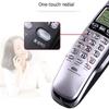 Nikos Wired Telephone Caller ID Large Button Table/Wall Home Office Fixed Landline (Color : Black) Colour Name:White (Color : Gray) view 4