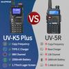BAOFENG K5PLUS Radio Ham Radio 10W Rechargeable Walkie Talkies Long Range UV32 5RM Handheld Two Way Radio NOAA Weather Radio with Copy Frequency,USB-C Charging for Hunting Survival Gear view 3