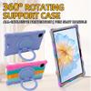 AKNICI Case for ALLDOCUBE iPlay60 Tablet 11 inch, Soft Silicone Protective Cover with 360+ 180Rotating Adjustable Kickstand/Handle, Pencil Holder, Purple view 3