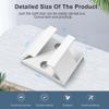 Sactulaz for Starlink Router ethenet Adapter Mount,Indoor Mounting Bracket for StarLink Ethernet Adapter Wall Mount The Gen 2 Router Ethernet Adapter Directly to a Wall or Other Surface view 2