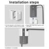 Sactulaz for Starlink Router ethenet Adapter Mount,Indoor Mounting Bracket for StarLink Ethernet Adapter Wall Mount The Gen 2 Router Ethernet Adapter Directly to a Wall or Other Surface view 3