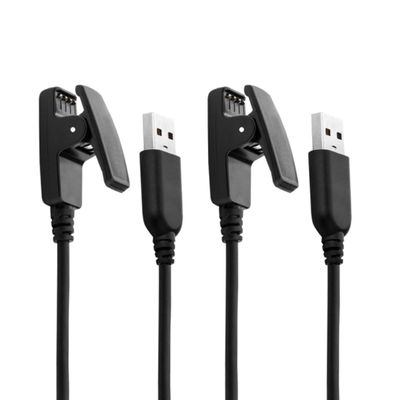 2Pack Charger Cable Compatible for Garmin Lily 2/ Lily/Approach S20, USB Replacement Charging Cable Clip Data Sync Cord for Garmin Lily 2 Smart Watch Accessories