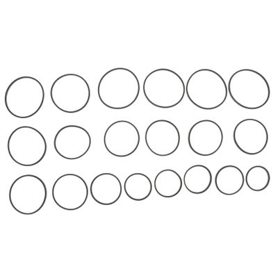 WOFASHPURET 20pcs Rubber Belt for Repair Cassette Belt Replacement for Tape Recorder DVD Drive Personal Stereo