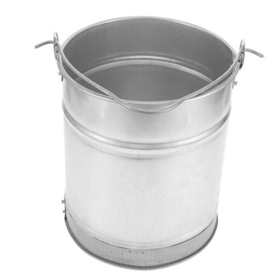 PRETYZOOM Thickened Iron Bucket Multi-Purpose Water Paint Fishing Bucket Large Capacity Handheld for Home Dorm Kitchen