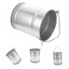 PRETYZOOM Thickened Iron Bucket Multi-Purpose Water Paint Fishing Bucket Large Capacity Handheld for Home Dorm Kitchen view 3