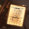 Drawelry Personalized Spotify Plaque Picture Mirror Lamp Custom Photo Name LED Night Light Makeup Mirror Home Decor Mother's Day Birthday Gifts for Women Girls Mom Wife Girlfriend (Birthflower B) view 2