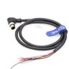 Eonvic M12 Right Angle 12 Pin A Code Male to Flying Leads CCB-PWRIO High Flex Shielded Cable for Cognex Camera in Sight 2000 Series Visual Sensors in Sight 2000 7000 8000 Zebra FXR90 Reader view 1