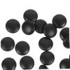 FOMIYES 20 Pairs Round Skid Ring Protective Cover Increased, 1.4x1.4x0.6cm, Black view 3