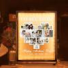 Drawelry Personalized Spotify Plaque Picture Mirror Lamp Custom Photo Name LED Night Light Makeup Mirror Home Decor Mother's Day Birthday Gifts for Women Girls Mom Wife Girlfriend (with Photo) view 1