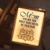 Drawelry Personalized Spotify Plaque Picture Mirror Lamp Custom Photo Name LED Night Light Makeup Mirror Home Decor Mother's Day Birthday Gifts for Women Girls Mom Wife Girlfriend (Name Puzzles) view 2