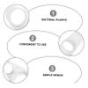 VINTORKY Auto Speaker Mounting Spacer Audio Adapter Ring Car Speaker Bracket No Cutting Drilling Required view 2