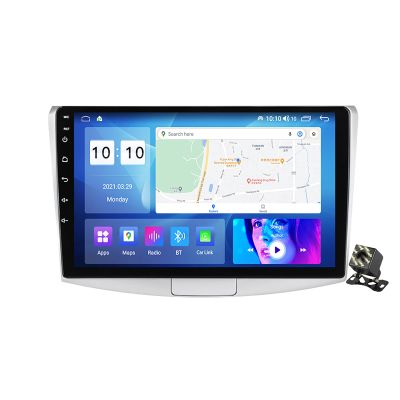 10" Car Stereo Radio Navigation GPS for Volkswagen Passat 7 B7 NMS 2011-2015 Android 12 Multimedia Video Player with Bluetooth CarPlay Wifi 4G SWC FM/RDS+Backup Camera,M600s/6+128g