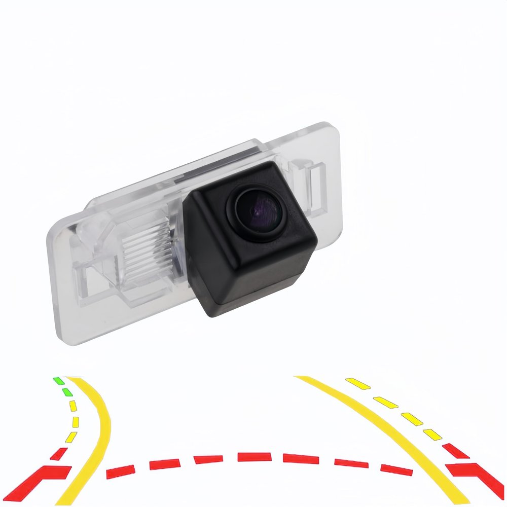 Uebasd for BMW M3 E46 CSL E92 E93 Car Rear View Dynamic Trajectory Camera Back Up Reverse Parking Camera/Plug Directly, CY-G-0005