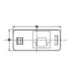 Uebasd for BMW M3 E46 CSL E92 E93 Car Rear View Dynamic Trajectory Camera Back Up Reverse Parking Camera/Plug Directly, CY-G-0005 view 4