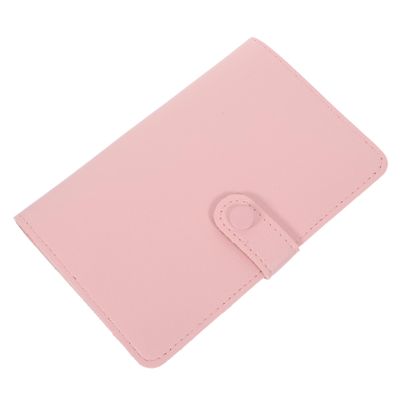 Healeved Pink Nail Drill Bit Storage Organizer Bag 37 Holes for Tools