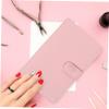 Healeved Pink Nail Drill Bit Storage Organizer Bag 37 Holes for Tools view 4