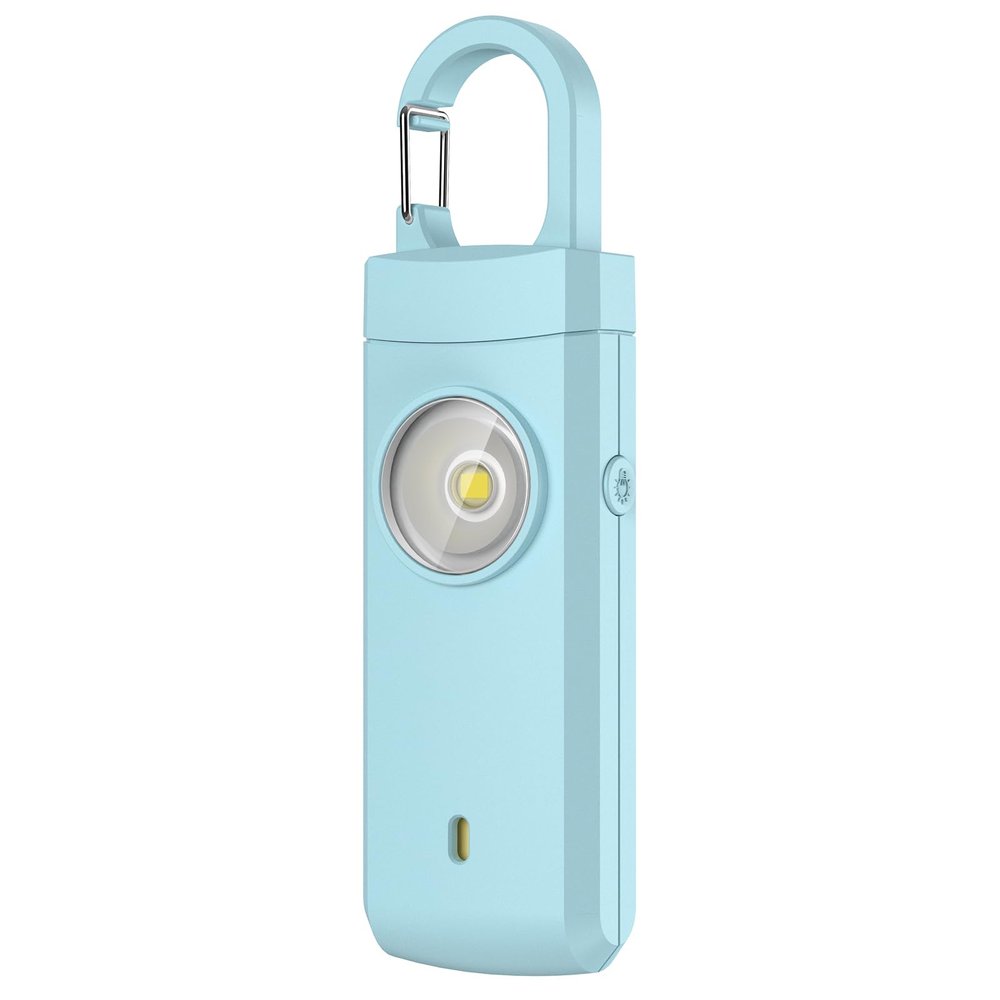 ANKOSHUN Rechargeable Personal Alarm for Women - Valentine Birthday Gifts for Women, Daughter, College Student, Teen Girl, Elders, Kids, Siren Alarm, USB Charging, Aqua