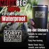 (3PCS) Sorry No Hablo Fuctardo Sticker Funny Spanish Offensive Saying Sarcastic No Habla Die-Cut Waterproof Vinyl Sticker for Helmet Hard Hat Water Bottle Tumbler Phone Case Laptop Cars (2 inches) view 3