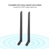 MUNEFE 2PCS M.2/NFF Network Card Cable and 2X 6DBi enna, Network Card Cable Network Cable Copper for Intel 9260NW view 3