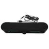 Homoyoyo Standing Sound Bar Long Speaker Led-lit Home Audio System Compact Design Wide Compatibility for Tablets Computers Smartphones view 1