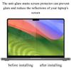 Arisase 3-Pack Anti Glare Matte Screen Protector for MacBook Air 13.6" with M4/M3 Chip (Models A3240, A3113), Anti-Reflection & Scratch-Resistant Accessories 5H Hardness Protector for MacBook Air 13.6 Inch (Matte Clear) view 4