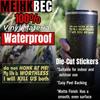 (3PCS) Do Not Honk at Me My Life is Worthless I Will Kill Us Both Sticker Funny Bumper Die-Cut Waterproof Vinyl Sticker for Water Bottle Tumbler Phone Case Laptop Cars Window Gift (3 inches) view 3