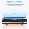 Wennzy HD-229 Home DVD Player DVD CD Disc Player Digital Multimedia Player U Disk Playback HD AV Output with Remote Control view 2