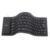 sgmedila 2pcs Waterproof Silicone Keyboard Foldable Flexible USB Mini Dustproof Dirt Proof Laptop Notebook Keyboard view 4