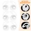 balacoo 6pcs Silicone Ear Hooks Skid Earphone Protectors for Left Right and Easy to Install Earbud for Running Music and Video Calls view 2