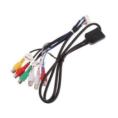 PriaRi 20 P Plug Car Stereo Rad1o RCA Output AUX Wire Harness Wiring Connector Adaptor Subwoofer Cable 4G SIM Card Slot Car Rad1o Cable