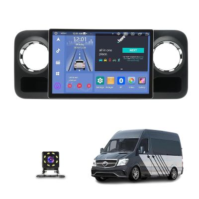 13.3 inch Multifunctional Car Screen for Mercedes-Benz Sprinter (2018-2022),Android Car Radio Stereo,Touch Screen Auto Navigation System with Carplay,8 cores,6+128