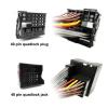 PriaRi 40 Pin Quadlock Extension Adapter Cable Plug Play Wiring Harness view 2