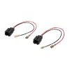 2-Pin Car Spaker Wire Harness Adapter Plug Rad1o Stereo CD Player Cables Black Accessories (Color : 1 Pair) view 1
