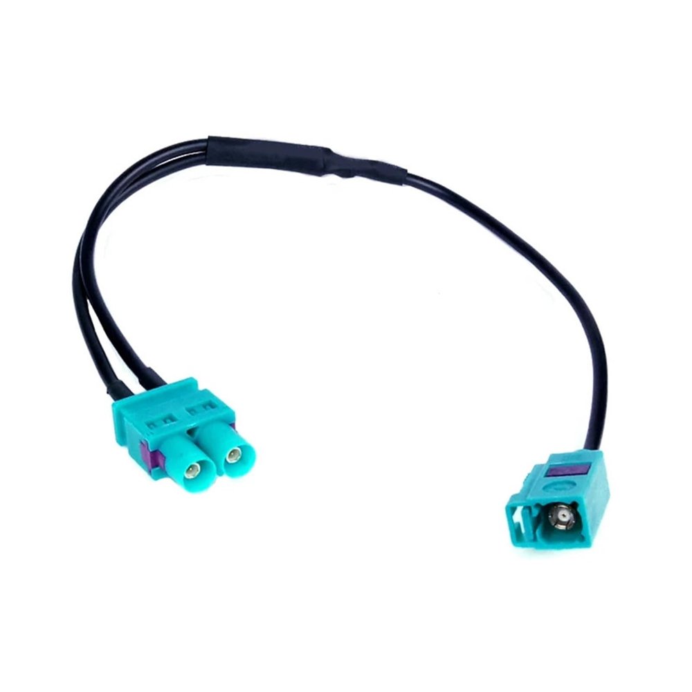 PriaRi 2 to 1 Rad1o Antenna Adapter Double Fakra RNS RCD 510 310 315 210 to RCD330