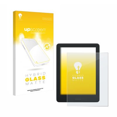 upscreen Matte Screen Protector Glass Film compatible with Onyx Boox Livingstone 2 - Anti-Glare, Anti-Fingerprint, 9H Glass Protection, 1-Pack