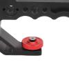 Camera Top Handle, Aluminum Top Handle with 1/4 3/8 Threads, Locating Pins and Cold Shoes, for Camera Rig, Camera Cage view 3