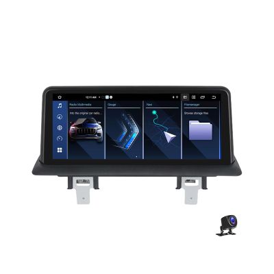 Android 12 Car Stereo for BMW 1 Series E81 E82 E87 E88 Car Multimedia GPS Navigation Player Wireless Carplay Auto DSP Support Original Steering Wheel Controls, Camera,10.25 inch,8 core 6G+128G