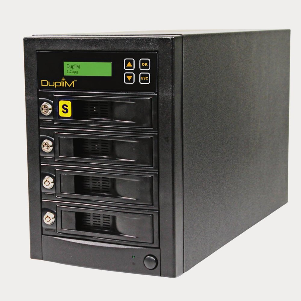 DupliM 1:3 SSD HDD Duplicator High-Speed SATA Stand-Alone Hard Disk Drive Cloner Burner Copier