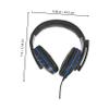 Angoily Gaming Headphones Mic Noise Cancelling for Pro Slim One Large Earmuffs view 3
