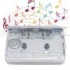 Portable Cassette Player, Stereo USB Cassette to MP3 Converter with Auto Reverse, Rechargeable Cassette Tape Player Recorder with Earphones, 3.5mm Audio Jack view 4
