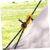 WOONEKY Camping Tent Rope Strap 3mm Reflective Black for Camping Shelters view 3