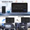 Portable Car Stereo,7 Inch HD Touchscreen Car Multimedia Player,Support Mirror Link Dash Mount Car Screen (W507C Self Adhesive Bracket) view 2